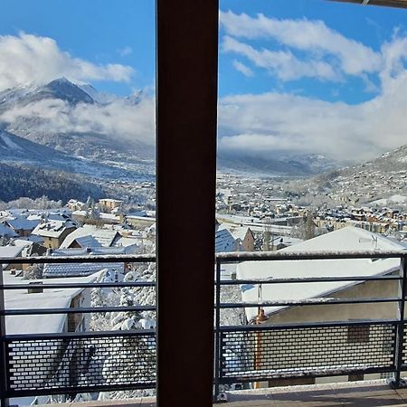 Apt With Panoramic View Near Vauban City Briançon Exterior foto